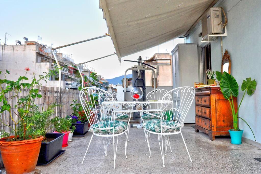 Koukakis Sunshine Roof Apartment Atény Exteriér fotografie